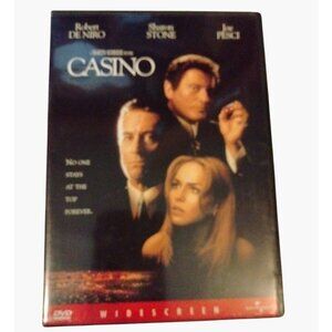 Casino 1995 DVD Widescreen Robert De Niro Sharon Stone Joe Pesci Martin Scorsese